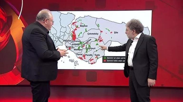 İstanbulda depreme dayanıklı ilçeler hangileri Prof. Dr. Şükrü Ersoy CNN Türkte sıraladı