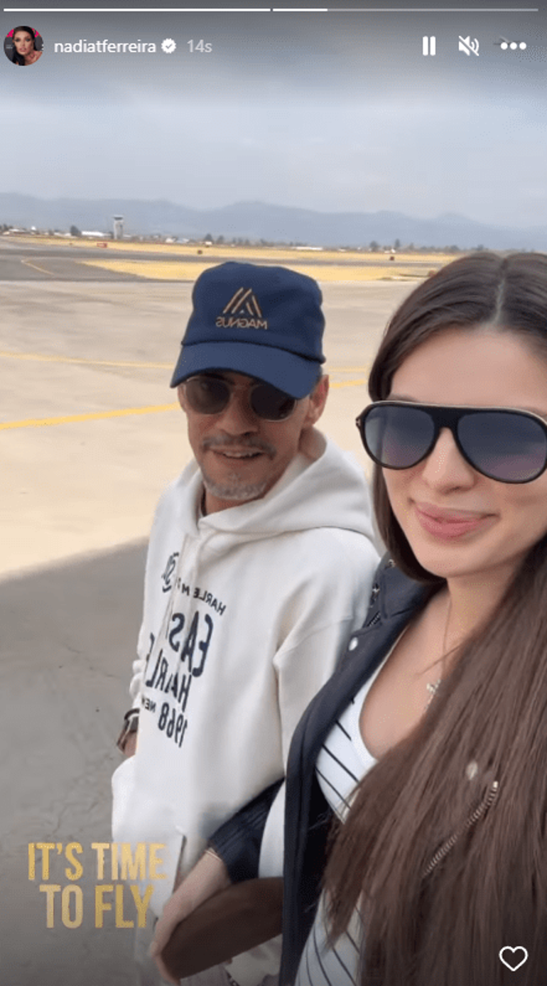 Marc Anthony ve Nadia Ferreiradan bebek haberi geldi