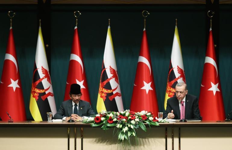 Cumhurbaşkanı Erdoğandan Brunei Darüsselam Sultanı Waddaulaha deprem teşekkürü