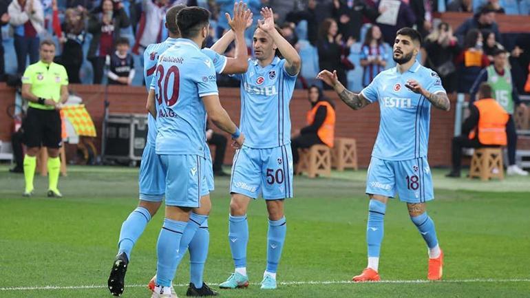 Trabzonspor sahasında kolay kazandı Adana Demirsporu 4 golle geçti