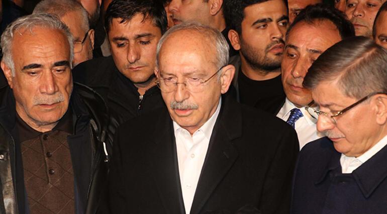Kılıçdaroğlu, Akşener ve Davutoğlu sel bölgesinde
