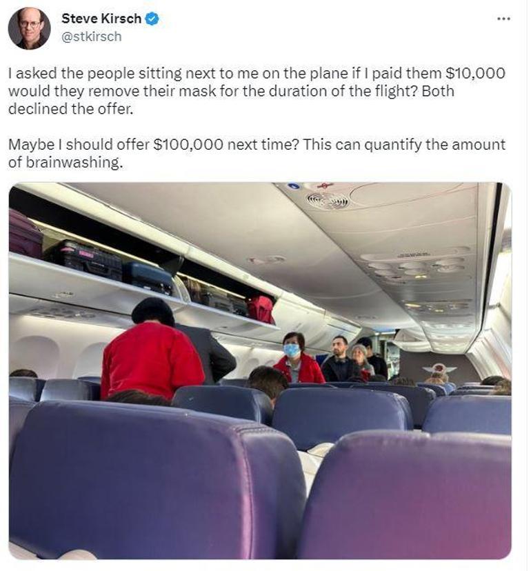 Milyoner iş insanından uçaktaki kadın yolcuya skandal teklif