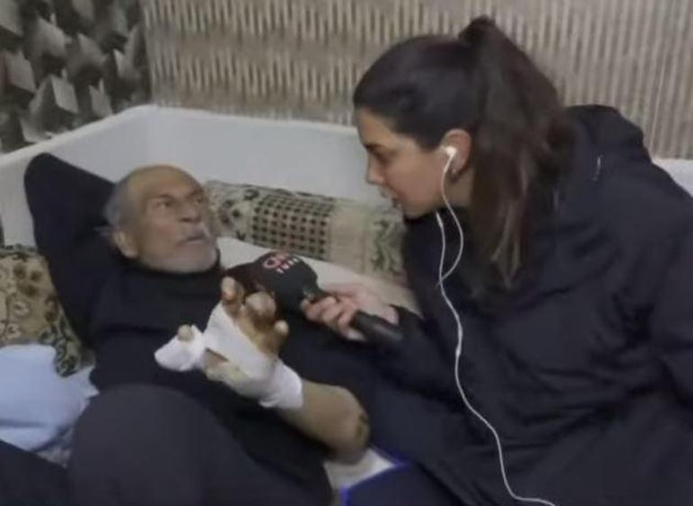 Türkiyenin konuştuğu yaşlı adam CNN TÜRKte anlattı: Sürüklenirken öleceğimi düşündüm