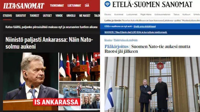 Erdoğan’ın sözleri İskandinav manşetlerinde Bir ülkede sevinç diğerinde pişmanlık…