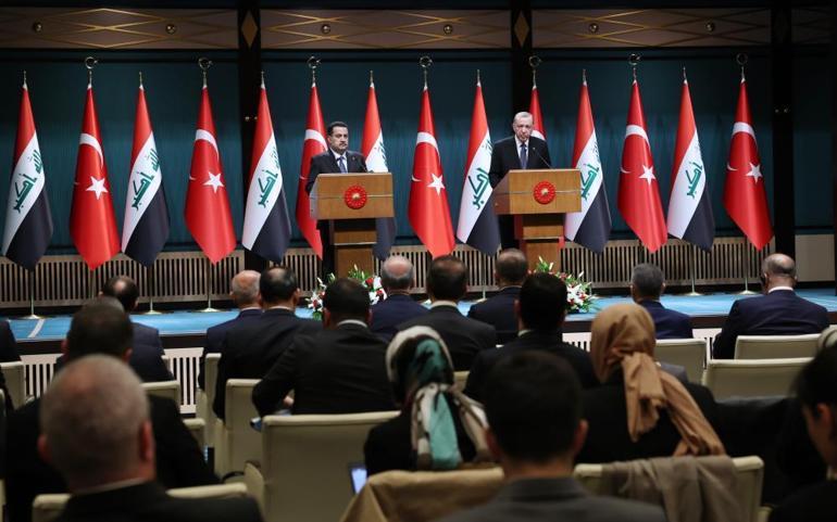 Erdoğandan Irak Başbakanı’na terörle mücadele mesajı: Her türlü iş birliğine hazırız