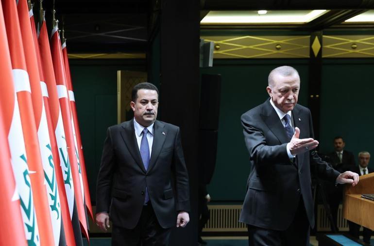 Erdoğandan Irak Başbakanı’na terörle mücadele mesajı: Her türlü iş birliğine hazırız