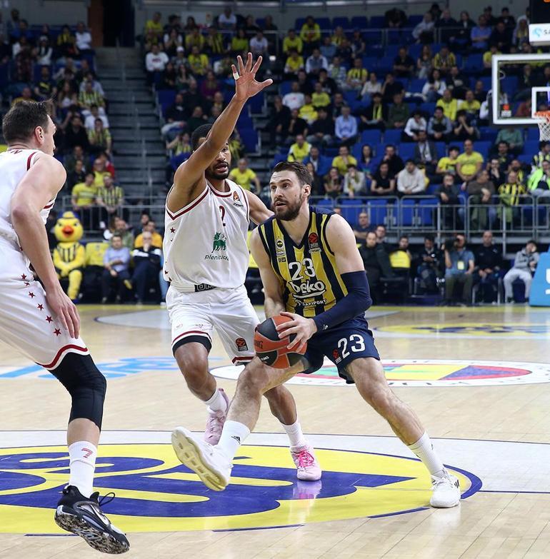 Fenerbahçe Beko, sahasında Olimpia Milano’ya 82-75 mağlup oldu