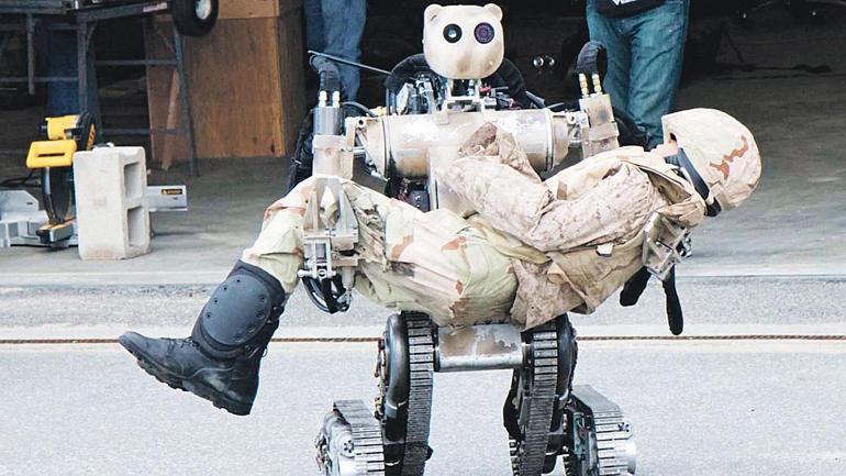 Robot askerler gerçek oluyor
