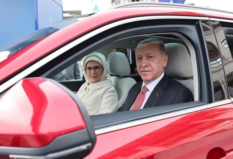 Cumhurbaşkanı Erdoğan ve Emine Erdoğan Toggu teslim aldı