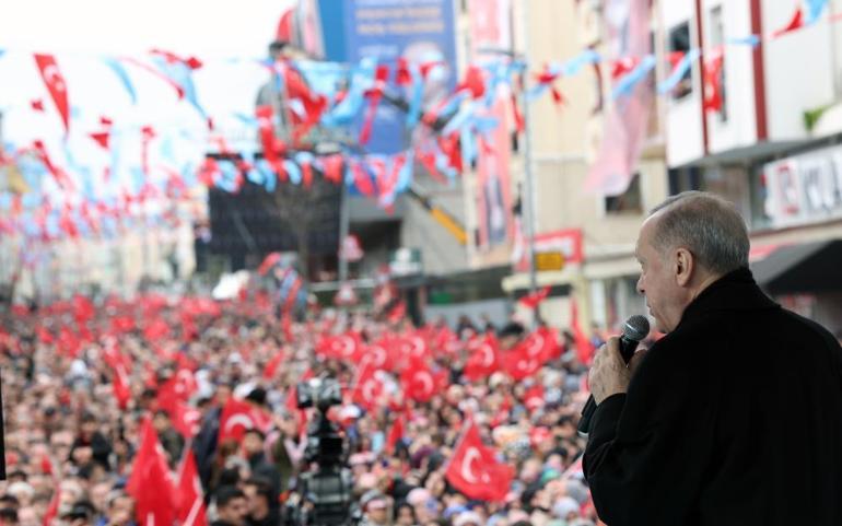 Cumhurbaşkanı Erdoğan: İstismar ile sağa sola savrulanlara 14 Mayısta milletim dersini verecek