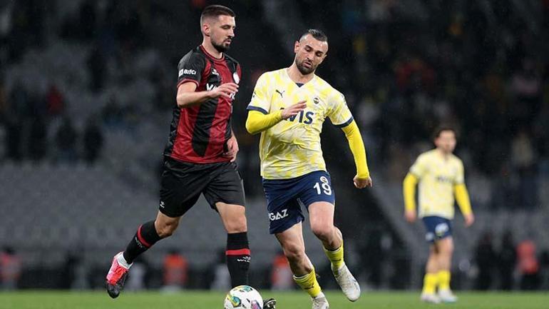 Fenerbahçeden kritik galibiyet Fatih Karagümrükü deplasmanda yendi