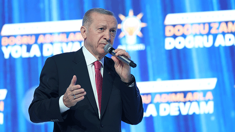 Son dakika: Cumhurbaşkanı Erdoğan AK Parti seçim beyannamesini açıkladı