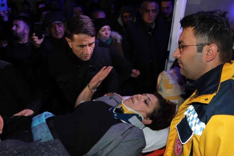 HDP Grup Başkanvekili Beştaş, Erzurumda kaza geçirdi