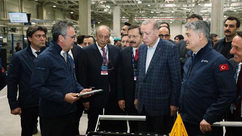 Cumhurbaşkanı Erdoğan: Her 3 dakikada 1 TOGG üretiliyor