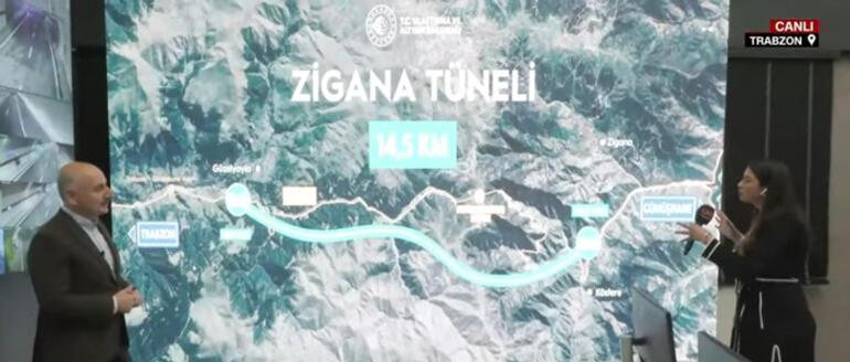Avrupanın en uzun tüneli Zigana için geri sayım başladı
