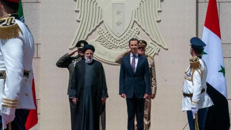 13 yıl sonra bir ilk İran Cumhurbaşkanı Reisi, Suriye’de