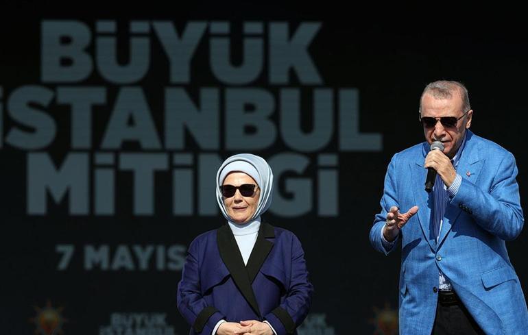 Cumhurbaşkanı Erdoğandan İstanbuldaki tarihi mitingde maaş zammı açıklaması
