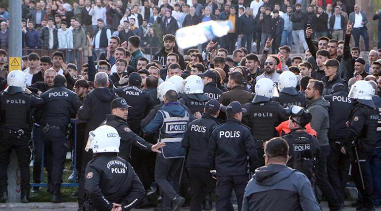 Erzurum’daki İmamoğlu mitinginde provokasyon