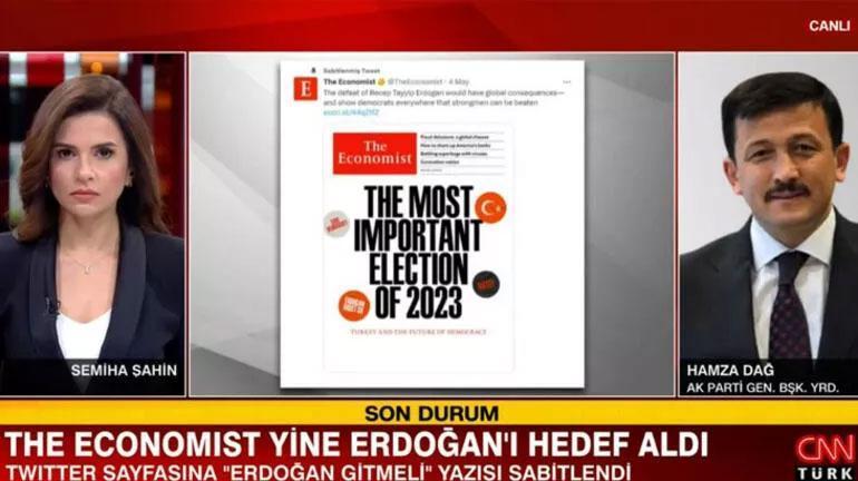 The Economist yine Erdoğanı hedef aldı AK Partiden tepki geldi