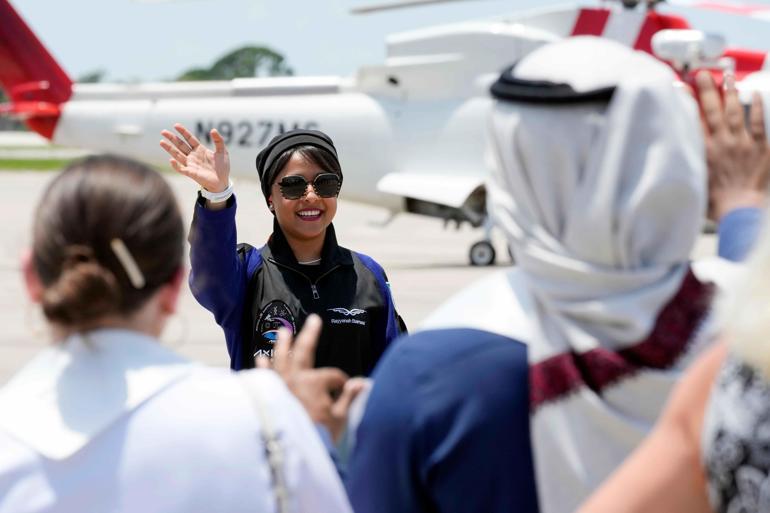 İlk Suudi kadın astronot özel misyonla Uluslararası Uzay İstasyonu’na doğru yola çıktı