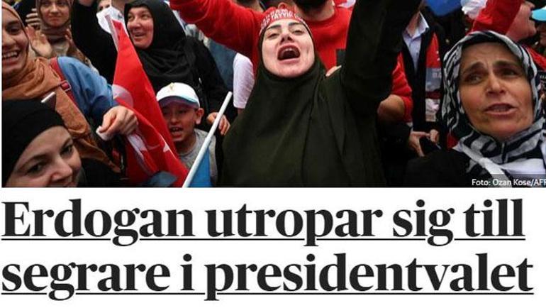 Türkiye seçimleri dünyada birinci manşet