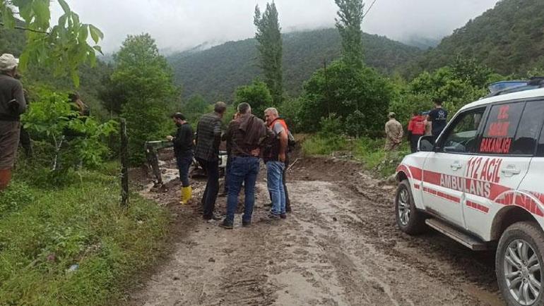Amasya ve Samsunda sele kapılan 2 kişinin cansız bedenine ulaşıldı
