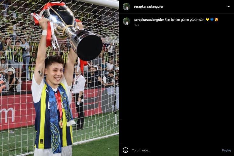 Arda Gülerin annesi ve babasından oğullarına Türkiye Kupası tebriği