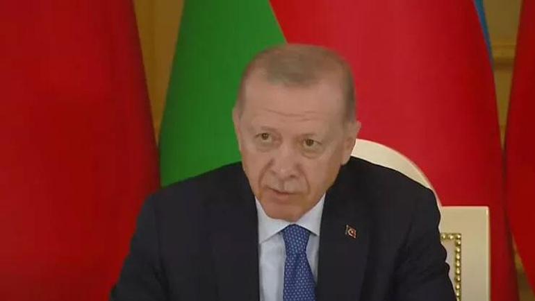 Cumhurbaşkanı Erdoğan ve Aliyevden ortak açıklamalar: Zengezur koridoru mesajı