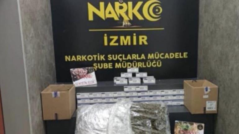 İzmirde helikopter destekli eş zamanlı uyuşturucu operasyonu