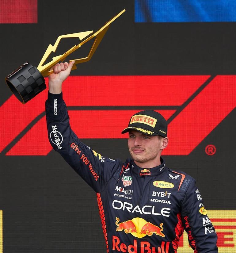 Kanada Grand Prixsinde kazanan Max Verstappen