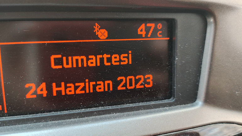 Adana’da termometreler 47 dereceyi gördü
