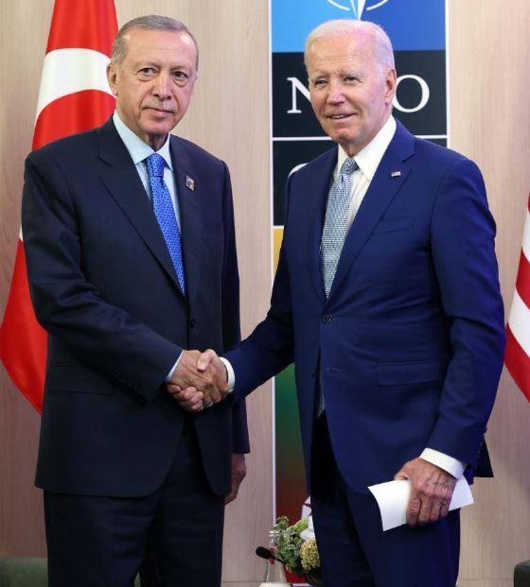 Cumhurbaşkanı Erdoğan, ABD Başkanı Biden ile bir araya geldi