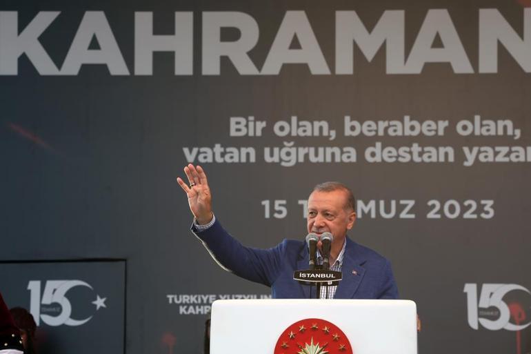 Cumhurbaşkanı Erdoğan: 15 Temmuz bizim şeref madalyamızdır