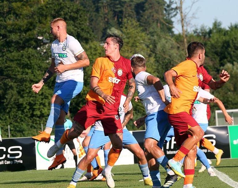 Galatasaray hazırlık maçında Csakvariyi 4-2 mağlup etti