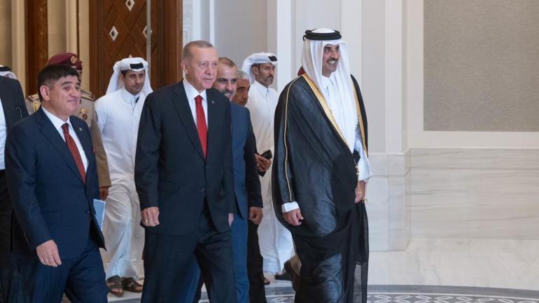 Katar Emiri Al Saniden Erdoğan paylaşımı: Dohada ağırlamaktan memnuniyet duydum