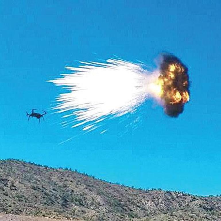 Yerli savunmaya yerli drone savar top