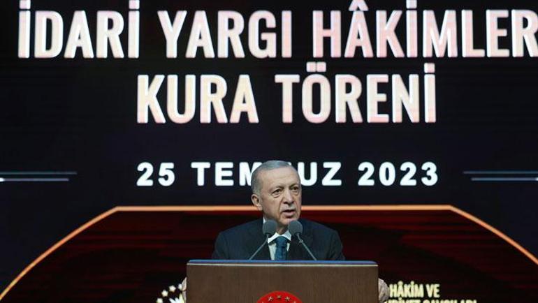 Hakim ve savcı yardımcılığı geliyor Cumhurbaşkanı Erdoğan: Bir sonraki dönemden itibaren başlayacağız