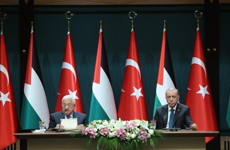 Erdoğandan Filistine destek mesajı: Barış için 2 devletli çözüm şart