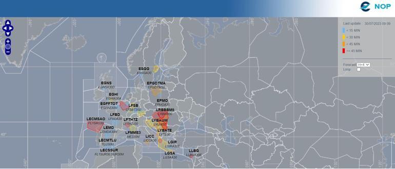 THYden rötar uyarısı: Avrupa uçuşlarında 45 dakika gecikme yaşanacak