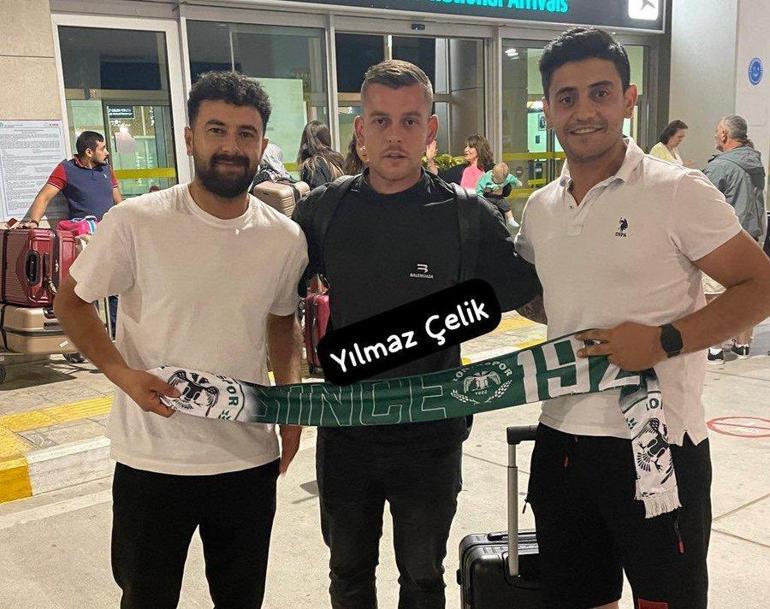 Cicaldau Konyaspor ile sözleşme imzalamak için Konyada