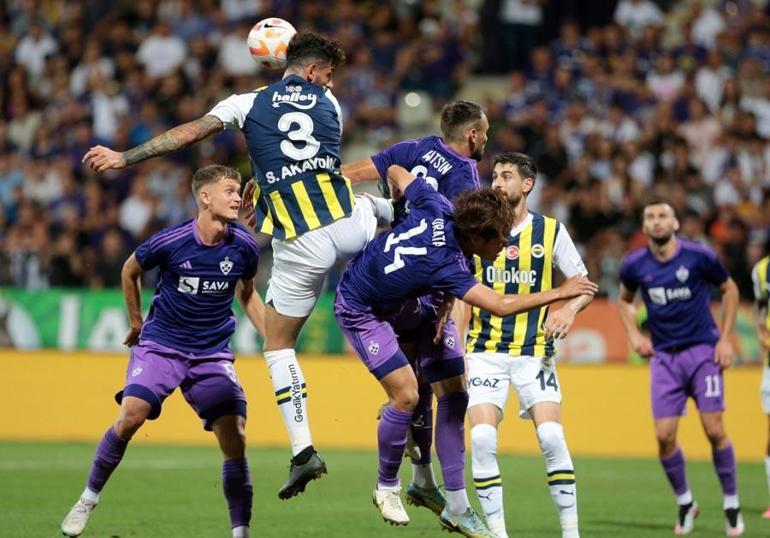 Avrupa Konferans Ligi rövanş maçında Fenerbahçe Mariboru 3-0 mağlup etti