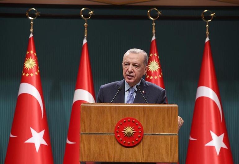 Kabine toplantısı sonra erdi Cumhurbaşkanı Erdoğan: Enflasyonu dize getireceğiz