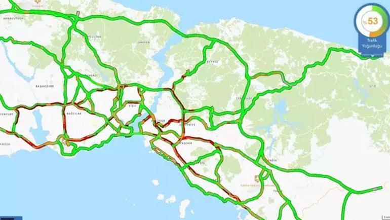 İstanbulda trafikte son durum İlk ders zili bugün çalıyor
