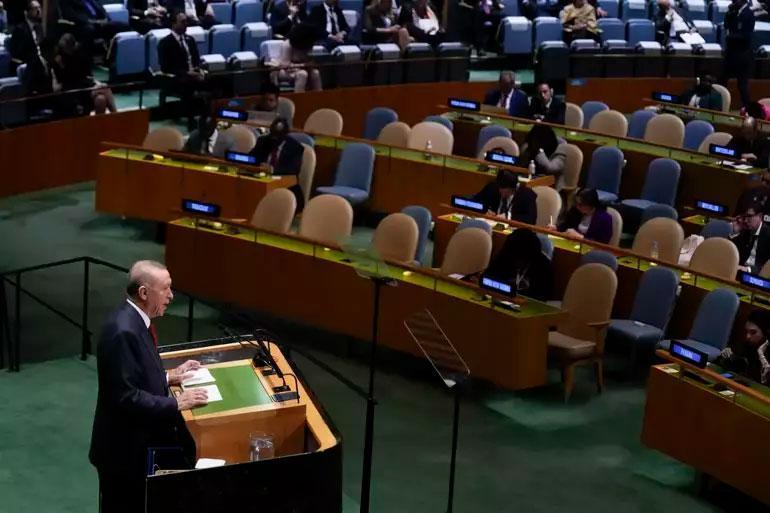 BM Genel Kurulunda tarihi konuşma Erdoğanın mesajları dünyada böyle yankılandı