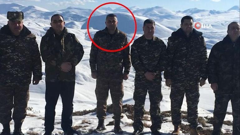 Karabağda ayrılıkçı Ermenilerin komutanı kaçarken sınırda yakalandı