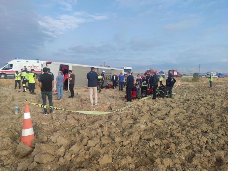 Amasya’da otobüs kazası: Feci kazada 6 can kaybı, 35 yaralı