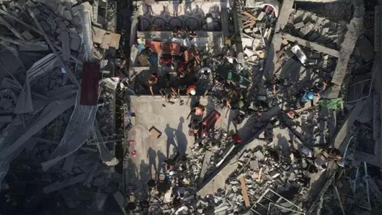 Gazzeye havadan mesaj yağdı Evlerinizi derhal boşaltın