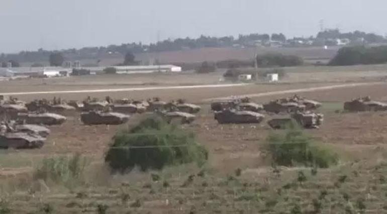 Gazzede tablo ağırlaşıyor Sınıra tanklar yığıldı