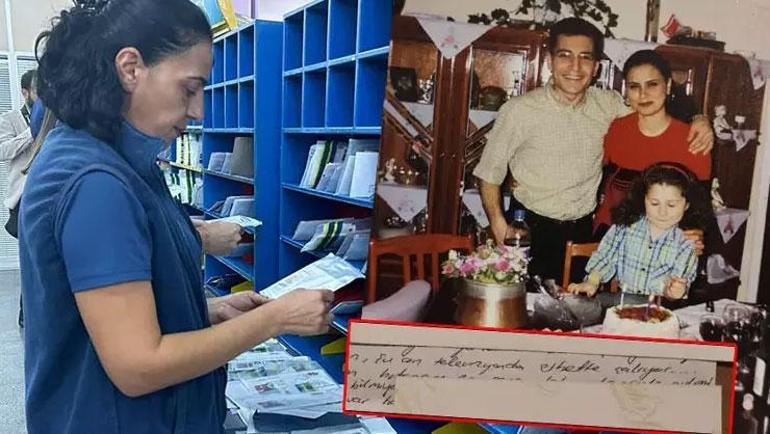 10 yıl önce hayatını kaybeden eşinden 21 yıl sonra gelen mektupla şaşkına döndü