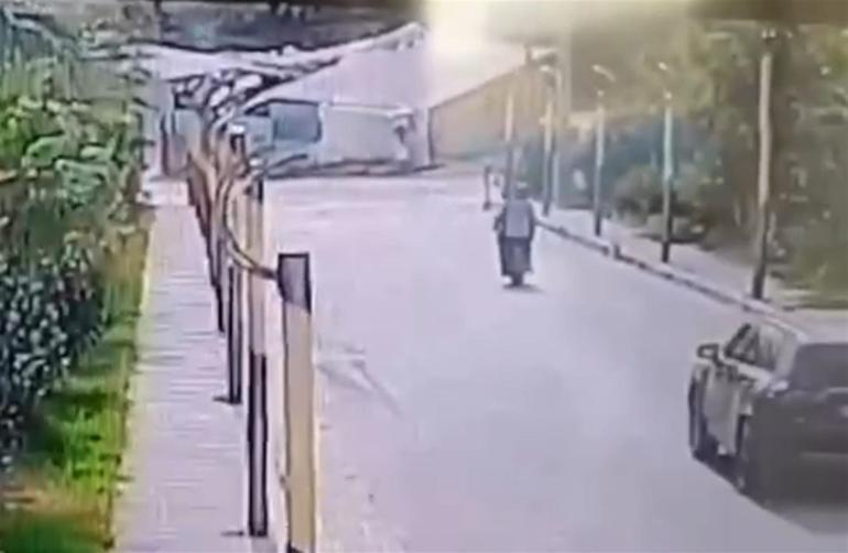 Antalyada dehşet anları kamerada Gaspçıları cipiyle çarparak öldürdü